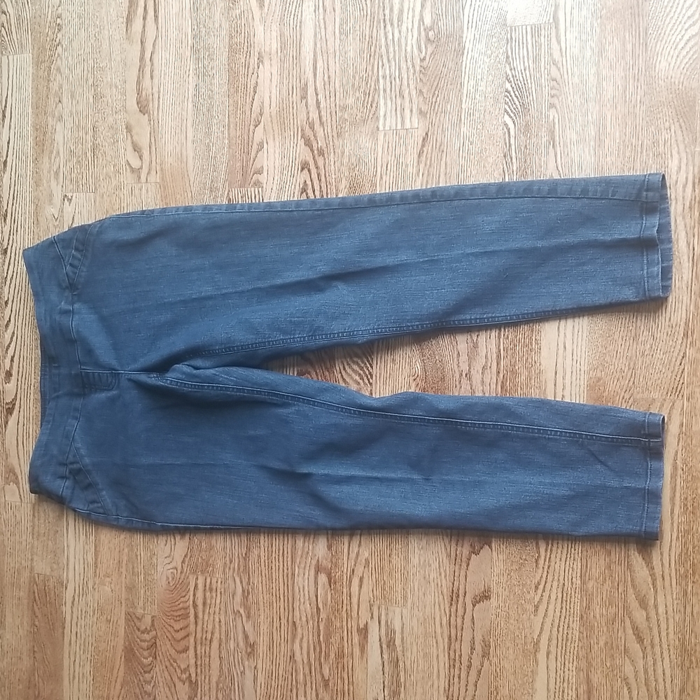 (10) Carroll Reed Stretchy Skinny Fit Jeans ❤ Decorative Pockets Classic